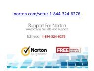 Norton.com/Setup | 1 844-324-6276 | Norton Antivirus