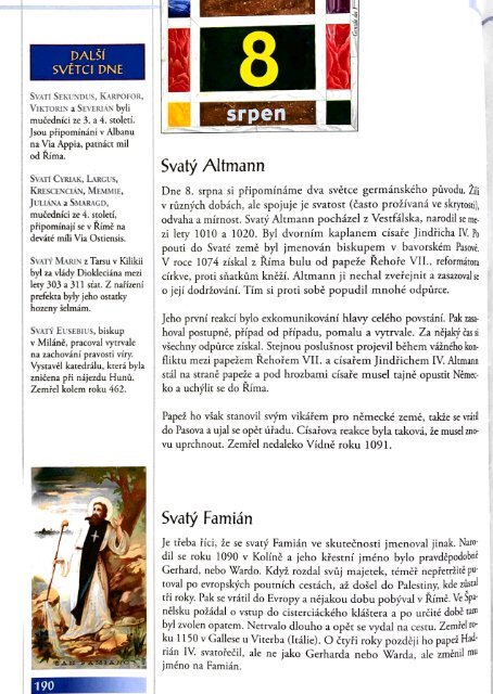 #SvatiDnes #SaintOfTheDay