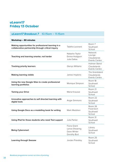 uLearn17 Handbook - 22Sept C 2 (1)