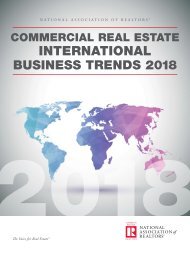 Commercial Real Estate Int'l Business Trends 2018