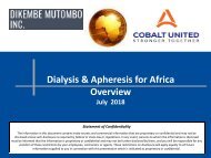 COBALT- Dialysis Investor Slides 28July2018_wo finance fba