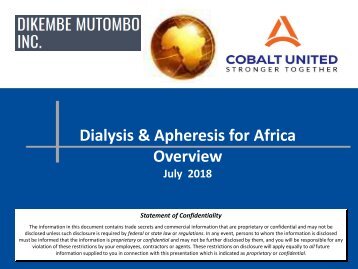 COBALT- Dialysis Investor Slides 28July2018_with finance fba