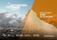 Matterhorn Ultraks - Spectator's Guide 2018