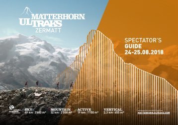 Matterhorn Ultraks - Spectator's Guide 2018