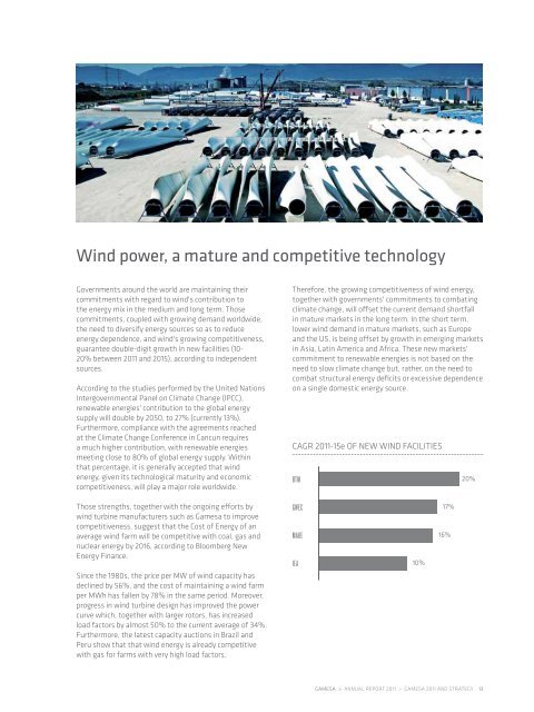 Summary Annual Report 2011 - Gamesa