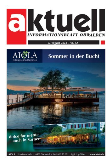 32-2018 Aktuell Obwalden
