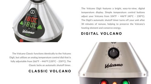 VOLCANO VAPORIZER