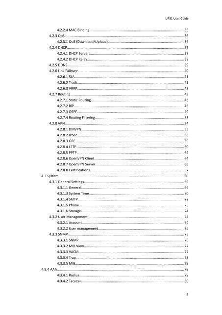 Ursalink UR51 Industrial Cellular Router User Guide