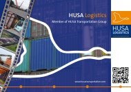 Brochure HUSA Logistics Engels