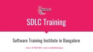 Software Training in Marathahalli, Bangalore