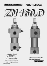 ZN 160.D - Hydraulika GmbH