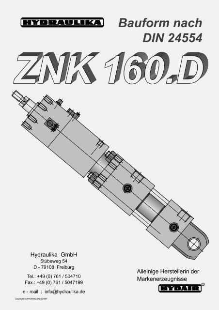 ZNK 160.D - Hydraulika GmbH