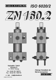 ZN 160.2 ( 160 bar ) - Hydraulika GmbH