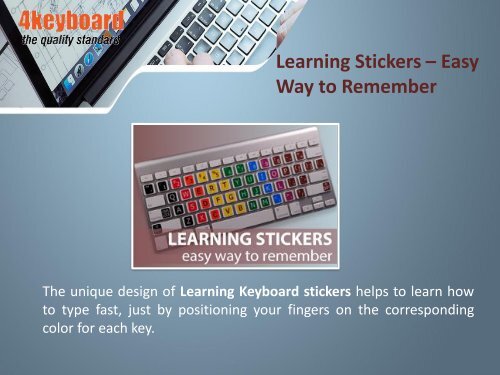 Large Print Sticker for All Kind of Keyboards