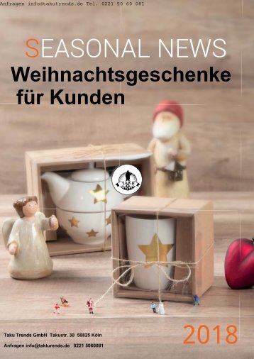 Weihnachtsgeschenke für Kunden Top Ideen 