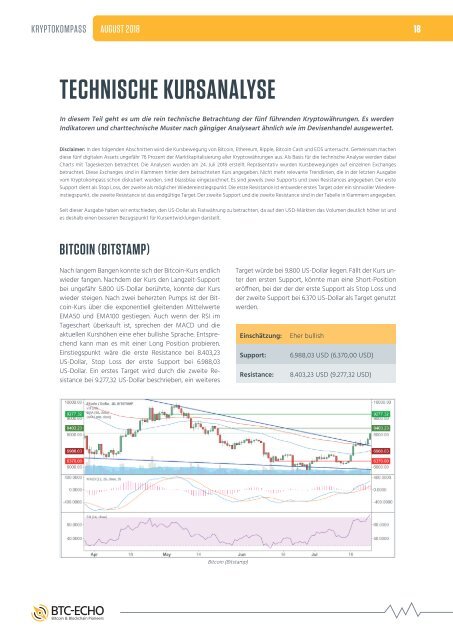 Kryptokompass Ausgabe #14 August 2018