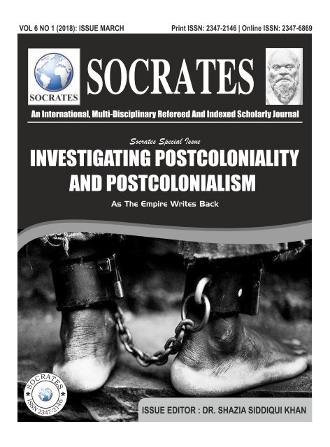 SOCRATES special issue VOL. 6 NO.1 2018-Preview