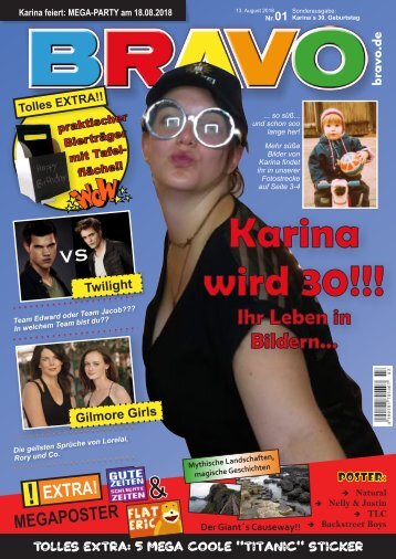 BRAVO Sonderausgabe "Karina wird 30"