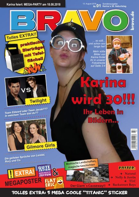 BRAVO Sonderausgabe "Karina wird 30"