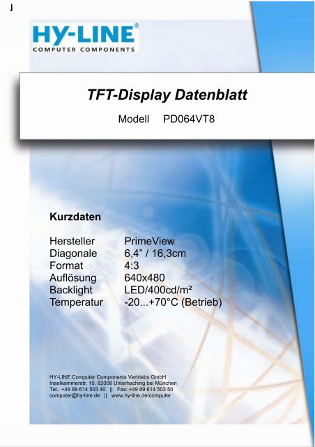 PD064VT8 - Hy-Line