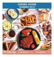 Dining Guide Summer 2018