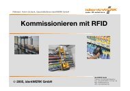 Pick-by-RFID - identWERK GmbH