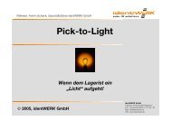 Pick-to-Light - identWERK GmbH