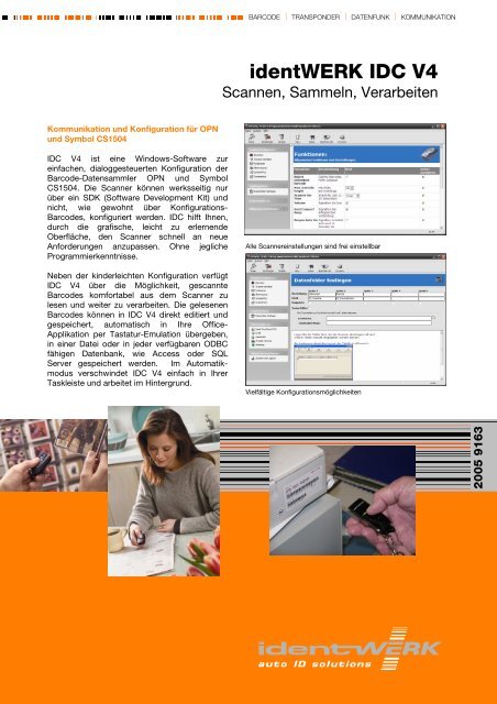 identWERK IDC V4 - identWERK GmbH