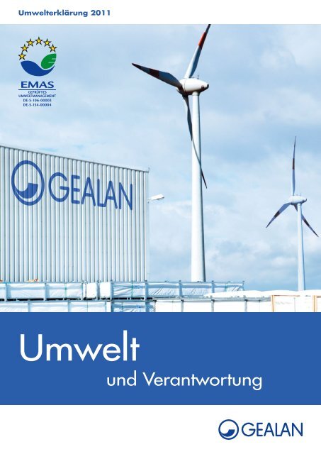 Umwelterklärung 2011(PDF) - Gealan