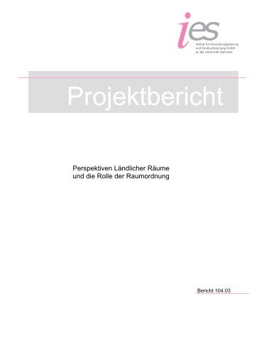 Projektbericht - ies