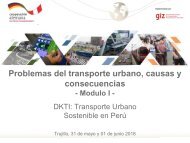 Problemas del Transporte Urbano - 1