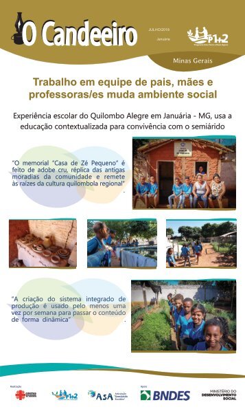 TRABALHO EM EQUIPE DE PAIS, M?ES E PROFESSORAS/ES MUDA AMBIENTE SOCIAL