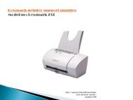 Lexmark printer support number USA 1800-436-0509