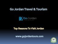 Top Reasons To Visit Jordan