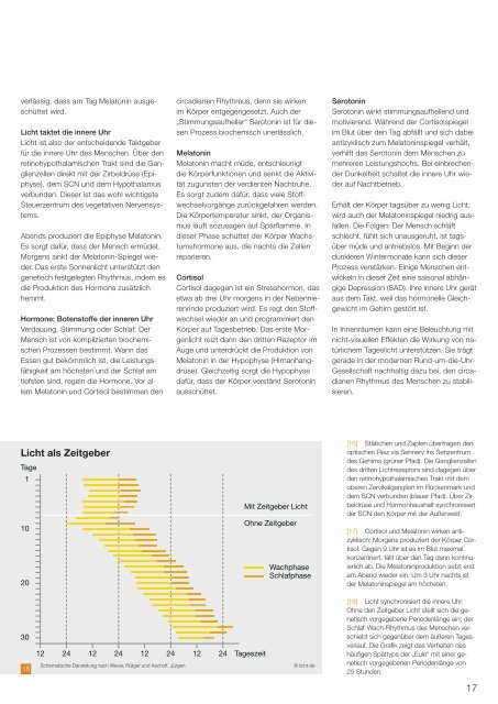 licht.wissen 19 „Wirkung des Lichts auf den Menschen"