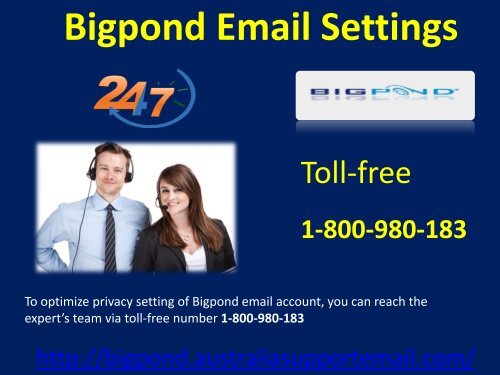 Bigpond Email Settings 1-800-980-183|  Synchronization issue