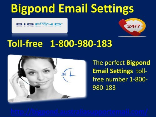 Bigpond Email Settings 1-800-980-183|  Synchronization issue