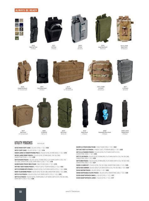 5.11 Tactical - Autumn/Winter - English Corp £