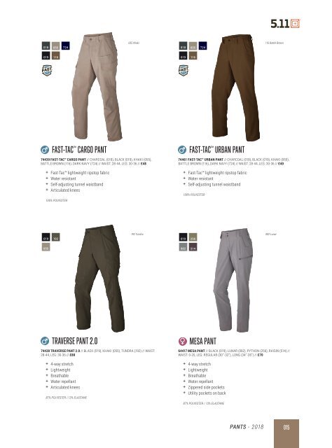 5.11 Tactical - Autumn/Winter - English Corp £