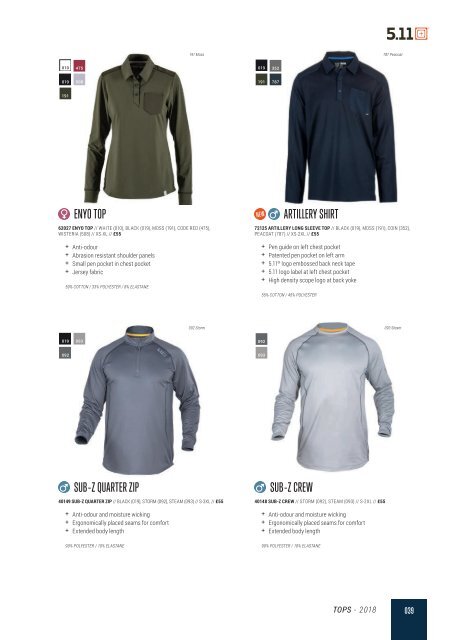 5.11 Tactical - Autumn/Winter - English Corp £