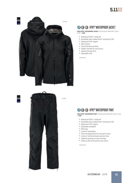 5.11 Tactical - Autumn/Winter - English Corp £