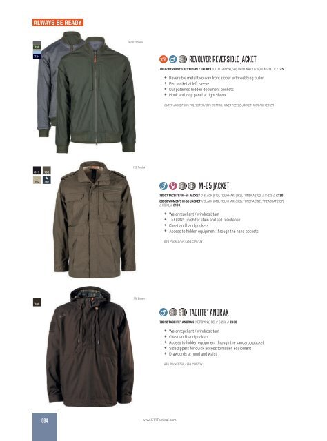 5.11 Tactical - Autumn/Winter - English Corp £