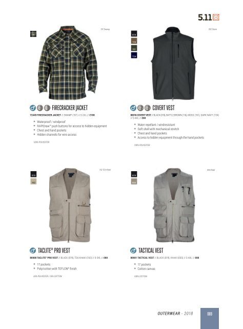 5.11 Tactical - Autumn/Winter - English Corp £