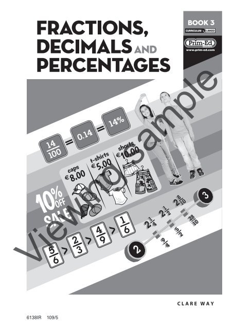 Pr 6138ire Fractions Decimals And Percentages