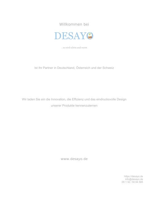 desayo-Katalog 2018