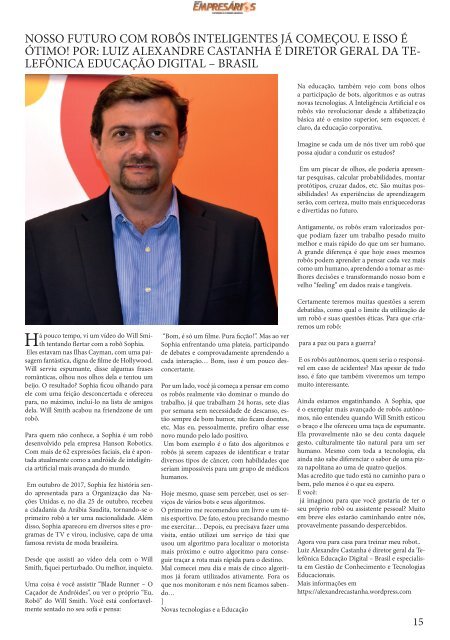 Revista Empresários - Julho Agosto 2018