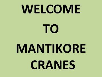 Pdf of mantikore cranes of 13 aug