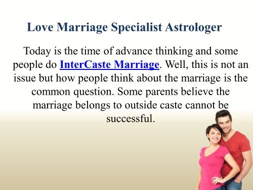 Love Marriage Specialist Astrologer