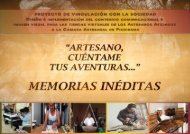 ARTESANO, CUÉNTAME TUS AVENTURAS MEMORIAS INÉDITAS