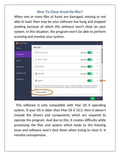 why cant items be scanned on avast for mac why cant items be scanned on avast for mac